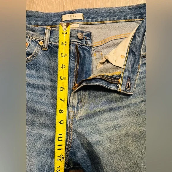 AE77 Premium Super Wide Side Stripe Jean - Picture 7 of 14